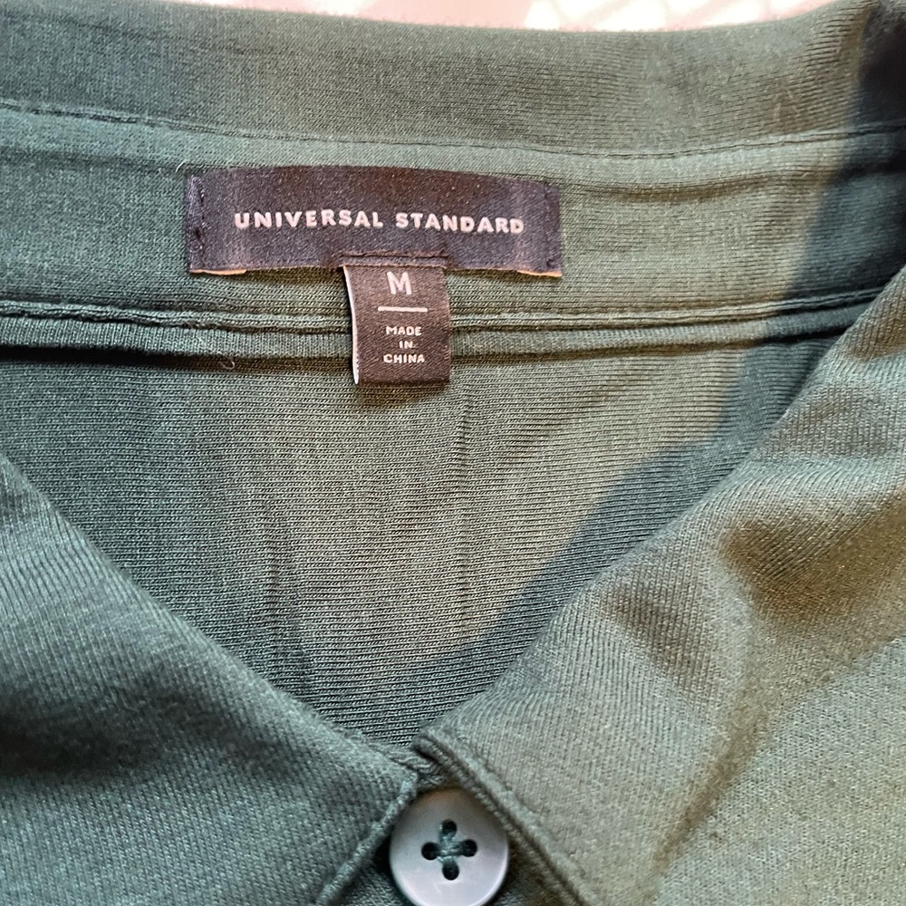 Universal Standard Liquid Jersey Elbe Shirt